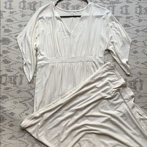 White Maternity Dress